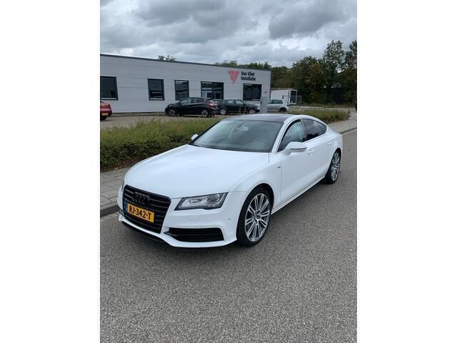Wit Gebruikt 2011 Audi A7 Sportback Hatchback | € 19.999 - Afbeelding 1/4