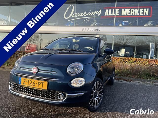 Occasion Fiat 500C Red 69 PK (50 kW) 2022 Blauw Cabriolet