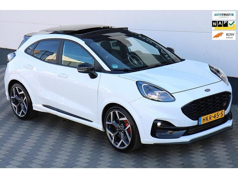 Wit Gebruikt 2021 Ford Puma ST SUV | € 21.945 (Super prijs) - Afbeelding 1/4
