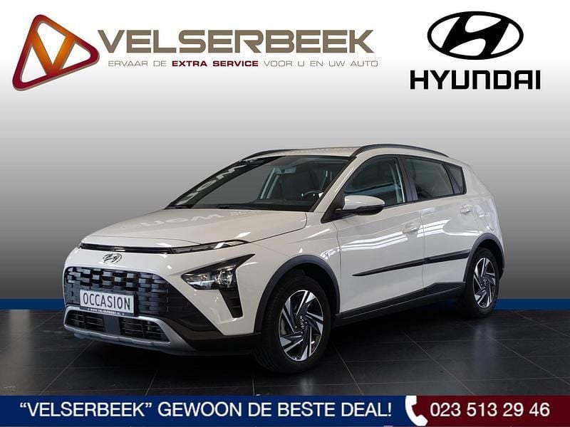 Wit Occasion 2023 Hyundai Bayon Comfort SUV | € 24.945 (Duur) - Afbeelding 1/4