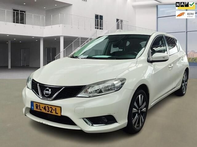 Wit Gebruikt 2017 Nissan Pulsar N-Connecta Hatchback | € 7.499 (Super prijs) - Afbeelding 1/4