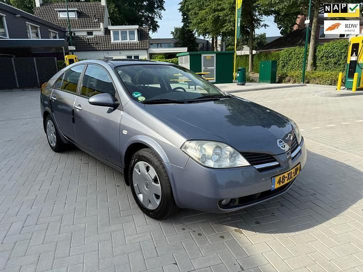 Blauw Gebruikt 2007 Nissan Primera Hatchback | € 1.549 (Eerlijke prijs) - Afbeelding 1/4