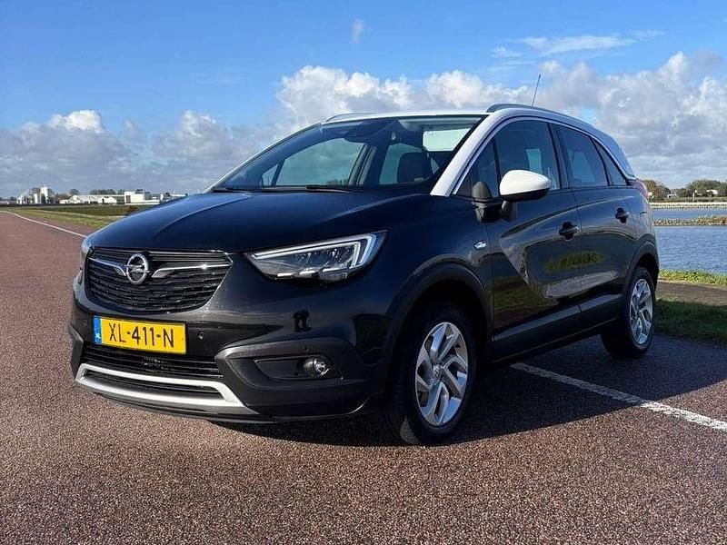 Zwart Gebruikt 2019 Opel Crossland X Innovation SUV | € 12.995 (Eerlijke prijs) - Afbeelding 1/4