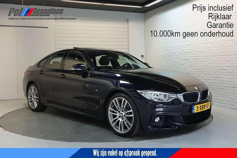 Zwart Gebruikt 2014 BMW 435 Gran Coupé M Sport Coupé | € 26.300 - Afbeelding 1/4