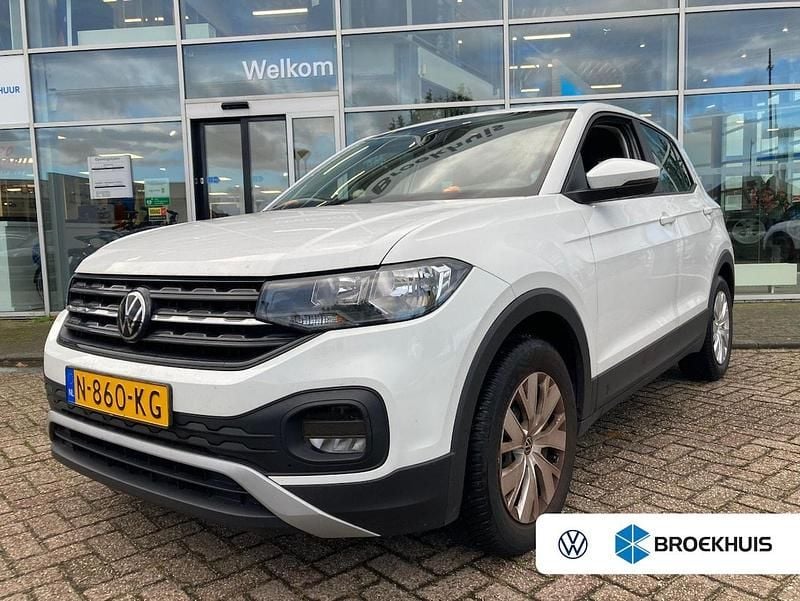 Wit Gebruikt 2021 VW T-Cross SUV | € 18.900 (Goede deal) - Afbeelding 1/2