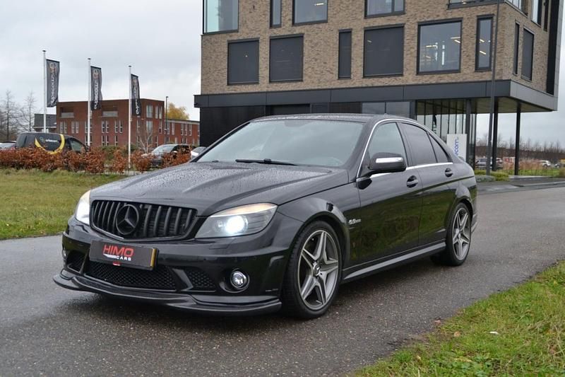 Zwart Gebruikt 2009 Mercedes C63 AMG AMG Sedan | € 33.950 (Eerlijke prijs) - Afbeelding 1/4