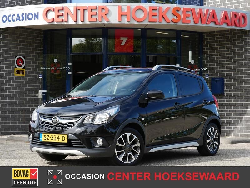 Zwart Gebruikt 2018 Opel Karl Edition Hatchback | € 10.685 (Iets duurder) - Afbeelding 1/4