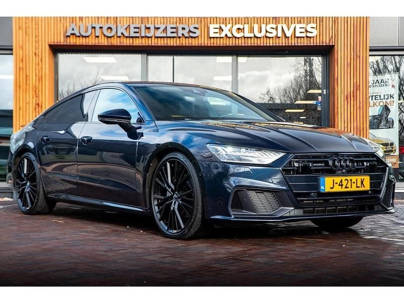Blauw Gebruikt 2019 Audi A7 Sportback Proline Hatchback | € 49.900 (Goede deal) - Afbeelding 1/4