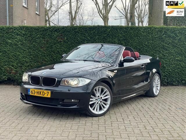 Zwart Gebruikt 2009 BMW 125 Cabriolet Executive Cabriolet | € 12.995 - Afbeelding 1/4