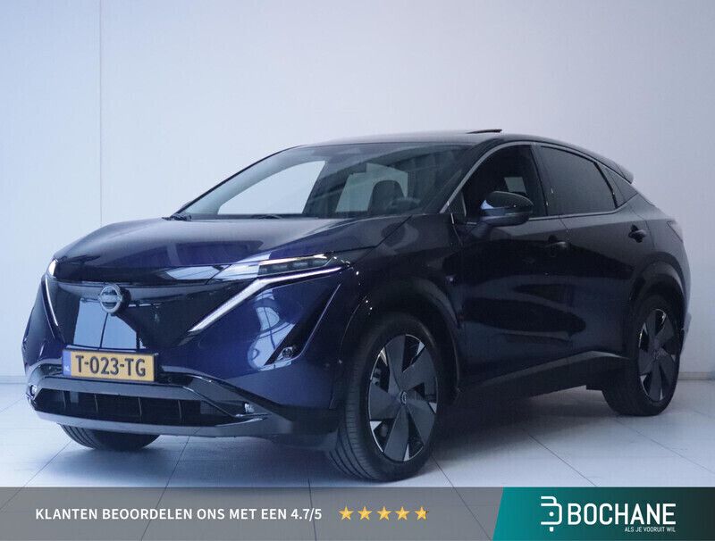 Blauw Gebruikt 2023 Nissan Ariya Evolve SUV | € 34.740 (Eerlijke prijs) - Afbeelding 1/4