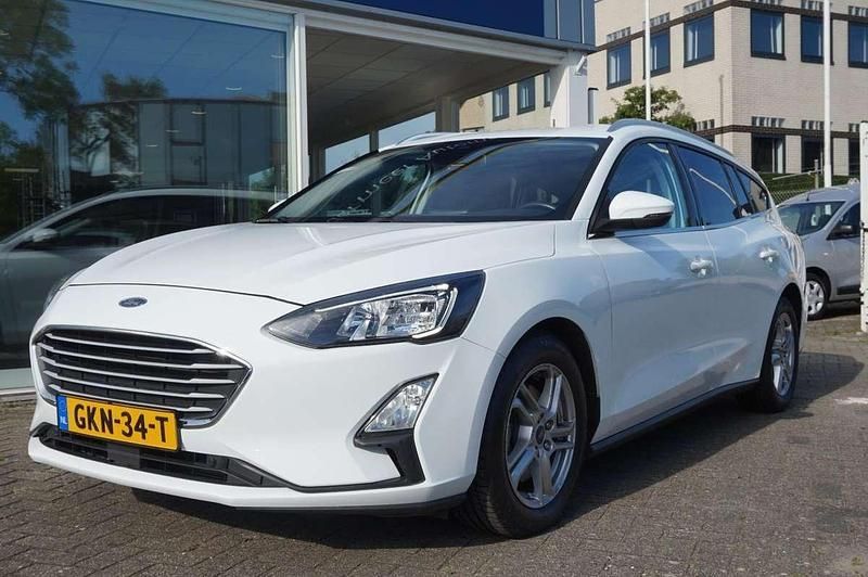 Wit Gebruikt 2020 Ford Focus Titanium Stationwagen | € 15.250 (Super prijs) - Afbeelding 1/2