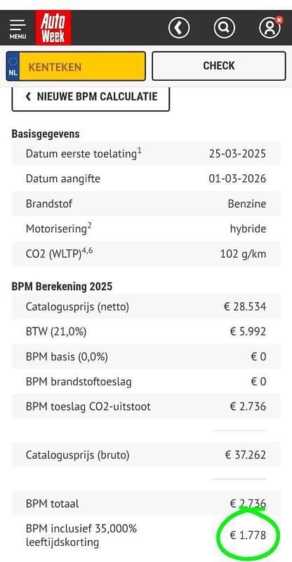 Occasion Suzuki Swace 140 PK (102 kW) 2025 Stationwagen