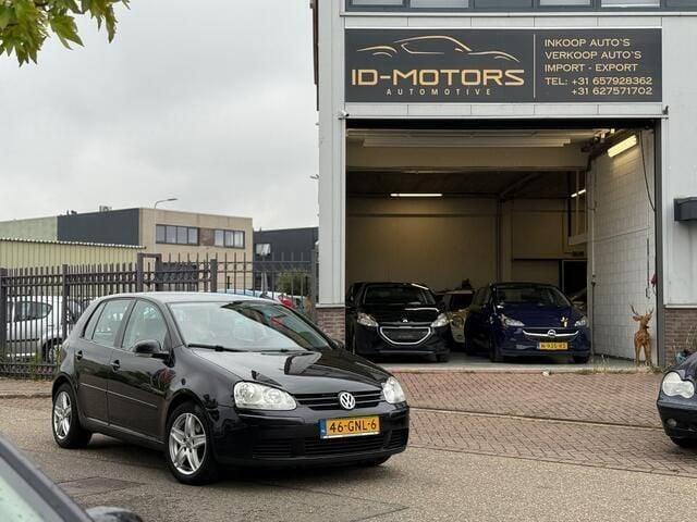 Zwart Gebruikt 2008 VW Golf VI Comfortline Hatchback | € 2.999 - Afbeelding 1/4