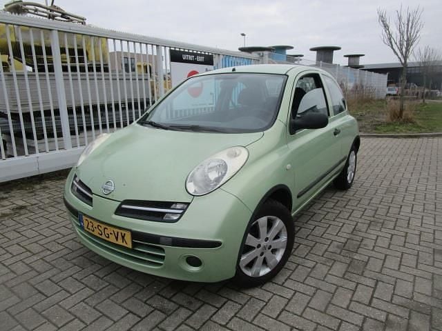 Groen Occasion 2006 Nissan Micra Visia Hatchback | € 999 (Goede deal) - Afbeelding 1/4