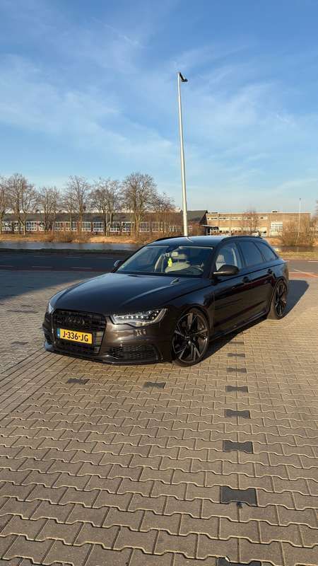 Grijs Gebruikt 2013 Audi A6 Stationwagen | € 14.950 (Iets duurder) - Afbeelding 1/4