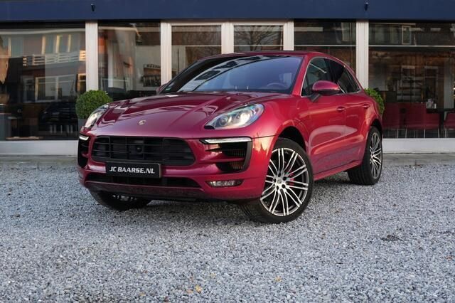 Rood Gebruikt 2015 Porsche Macan Turbo SUV | € 38.950 (Eerlijke prijs) - Afbeelding 1/4