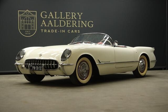 Wit Occasion 1954 Corvette C1 Cabriolet | € 69.500 - Afbeelding 1/4