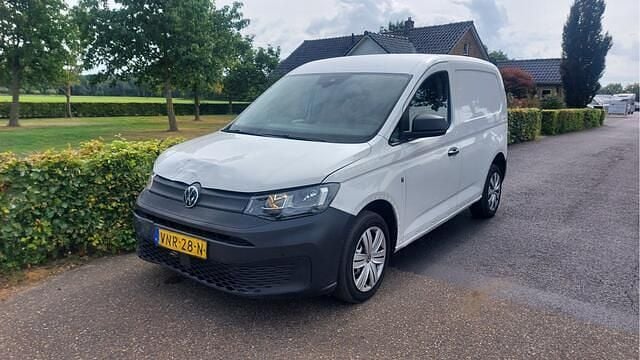 Wit Gebruikt 2022 VW Caddy Comfortline MPV | € 6.350 (Super prijs) - Afbeelding 1/4