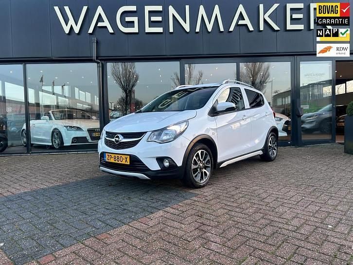 Wit (metallic) Occasion 2019 Opel Karl Edition Hatchback | € 9.750 (Eerlijke prijs) - Afbeelding 1/4