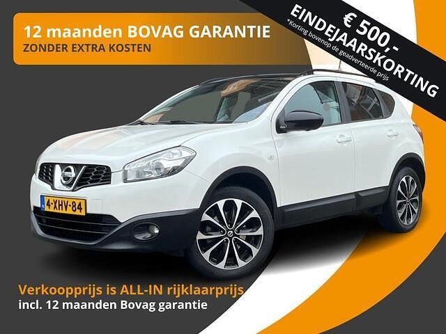 Wit Gebruikt 2014 Nissan Qashqai SUV | € 10.700 (Super prijs) - Afbeelding 1/4