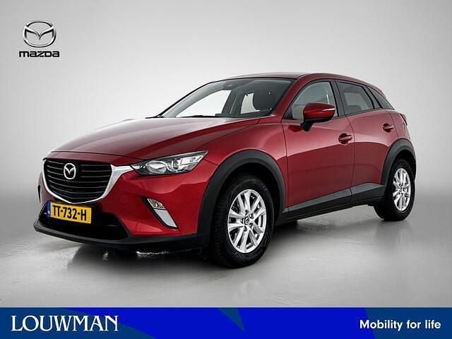 Rood Gebruikt 2017 Mazda CX-3 Dynamic SUV | € 17.945 (Iets duurder) - Afbeelding 1/3