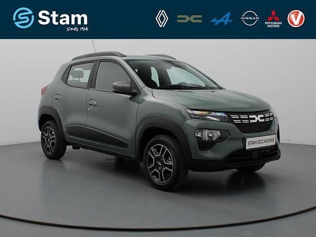 Groen, metallic lak Gebruikt 2023 Dacia Spring Expression Hatchback | € 12.490 (Eerlijke prijs) - Afbeelding 1/4