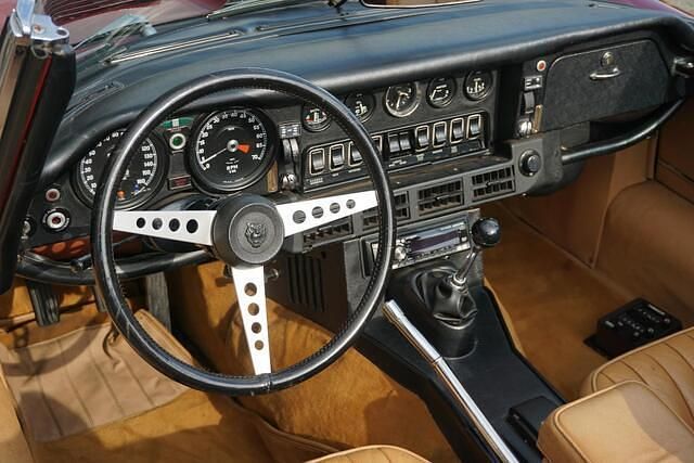 Occasion Jaguar E-Type S 272 PK (200 kW) 1974 Rood Cabriolet