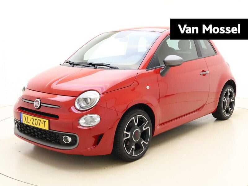 Rood Gebruikt 2019 Fiat 500 Sport Hatchback | € 11.900 (Eerlijke prijs) - Afbeelding 1/4