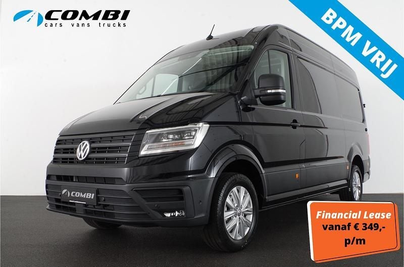 Zwart Occasion 2024 VW Crafter Exclusive Van | € 49.500 (Duur) - Afbeelding 1/4