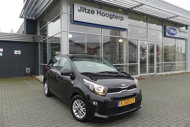 Zwart Occasion 2021 Kia Picanto Hatchback | € 11.895 (Eerlijke prijs) - Afbeelding 1/4