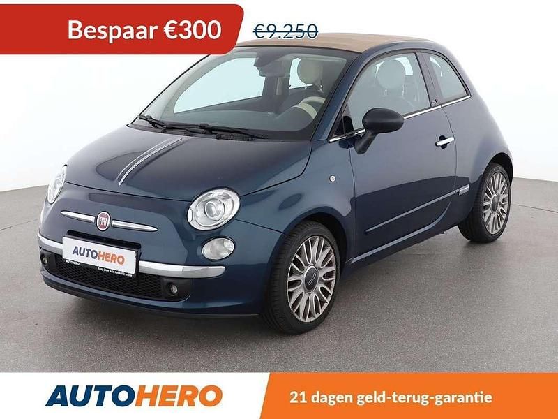 Blauw Gebruikt 2014 Fiat 500C Cabriolet | € 9.149 (Eerlijke prijs) - Afbeelding 1/3