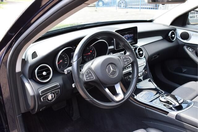 Blauw Gebruikt 2015 Mercedes C180 Ambition Sedan | € 19.999 (Eerlijke prijs) - Afbeelding 1/2