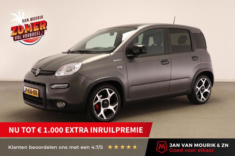 Grijs Gebruikt 2022 Fiat Panda Sport Hatchback | € 15.695 (Duur) - Afbeelding 1/4