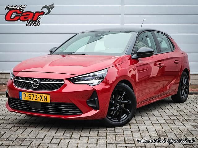 Rood Gebruikt 2022 Opel Corsa GS Line Hatchback | € 14.980 (Eerlijke prijs) - Afbeelding 1/4