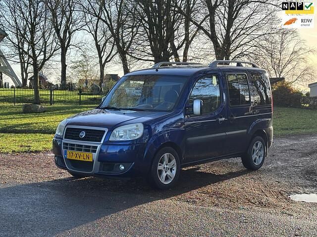 Blauw Gebruikt 2007 Fiat Doblò MPV | € 2.950 (Eerlijke prijs) - Afbeelding 1/4