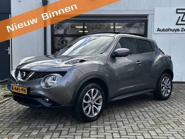 Grijs Gebruikt 2015 Nissan Juke S SUV | € 10.400 (Eerlijke prijs) - Afbeelding 1/4