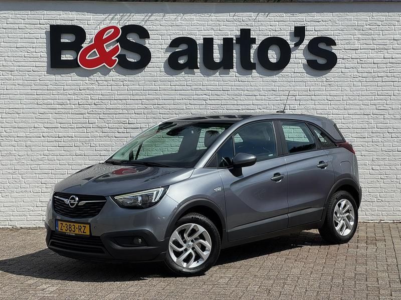 Grijs Gebruikt 2018 Opel Crossland X Innovation SUV | € 14.400 (Eerlijke prijs) - Afbeelding 1/4