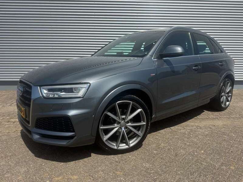 Grijs Gebruikt 2017 Audi Q3 S-Line SUV | € 18.900 (Super prijs) - Afbeelding 1/4
