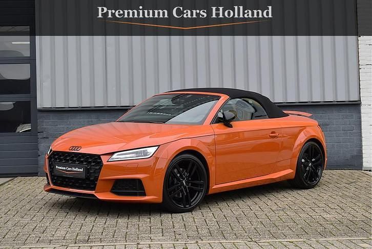 Oranje Occasion 2021 Audi TT Roadster Black Edition Cabriolet | € 31.950 (Super prijs) - Afbeelding 1/4