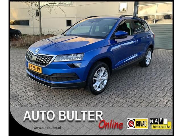 Blauw Gebruikt 2021 Skoda Karoq Business Line SUV | € 23.950 (Super prijs) - Afbeelding 1/4