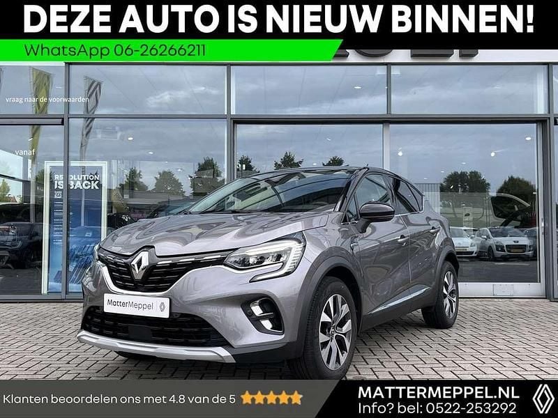 Grijs Gebruikt 2021 Renault Captur Intens SUV | € 18.950 (Eerlijke prijs) - Afbeelding 1/3