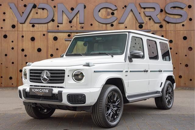 Wit Nieuw 2025 Mercedes G580 AMG line SUV | € 199.900 - Afbeelding 1/4