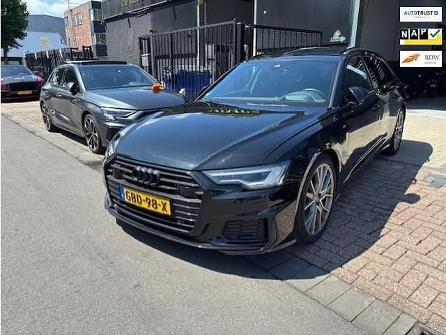 Zwart Gebruikt 2020 Audi A6 Competition Stationwagen | € 37.950 (Eerlijke prijs) - Afbeelding 1/4