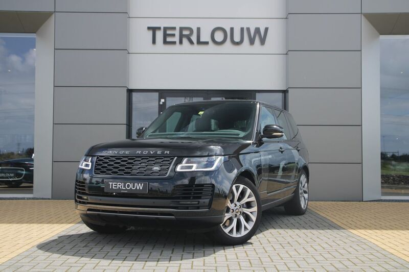 Santorini black (donker zwart metallic)zwart Gebruikt 2020 Land Rover Range Rover SUV | € 81.995 - Afbeelding 1/3