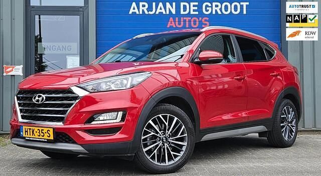 Rood Gebruikt 2020 Hyundai Tucson Premium SUV | € 21.950 (Goede deal) - Afbeelding 1/4