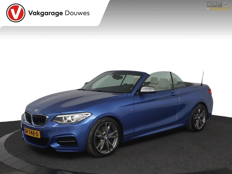 Blauw Gebruikt 2015 BMW M235 Executive Cabriolet | € 26.450 (Eerlijke prijs) - Afbeelding 1/4