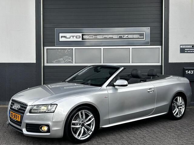 Grijs Gebruikt 2009 Audi A5 Cabriolet S-Line Cabriolet | € 8.495 (Eerlijke prijs) - Afbeelding 1/4