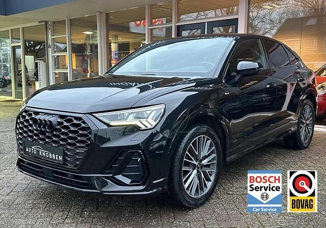 Zwart Gebruikt 2021 Audi Q3 Sportback S-Line SUV | € 29.800 (Super prijs) - Afbeelding 1/4