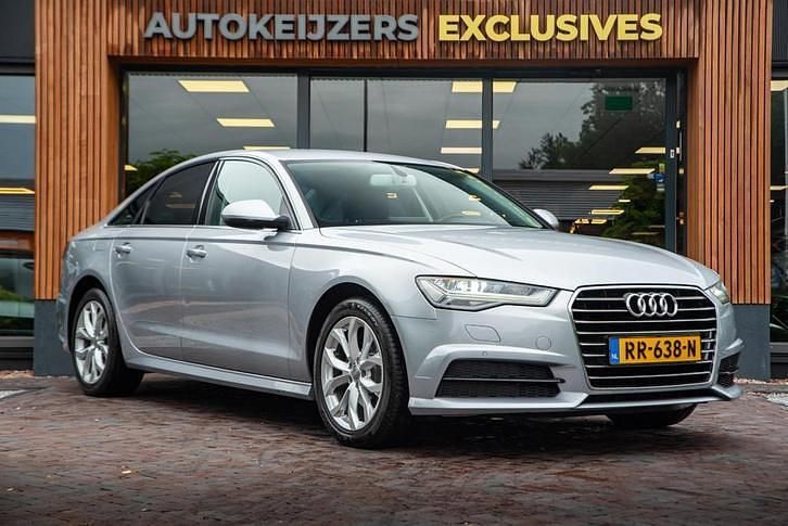 Grijs Gebruikt 2018 Audi A6 Sedan | € 22.900 (Super prijs) - Afbeelding 1/4