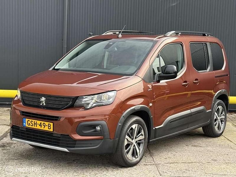 Bruin Occasion 2019 Peugeot Rifter GT-line MPV | € 22.999 (Goede deal) - Afbeelding 1/4